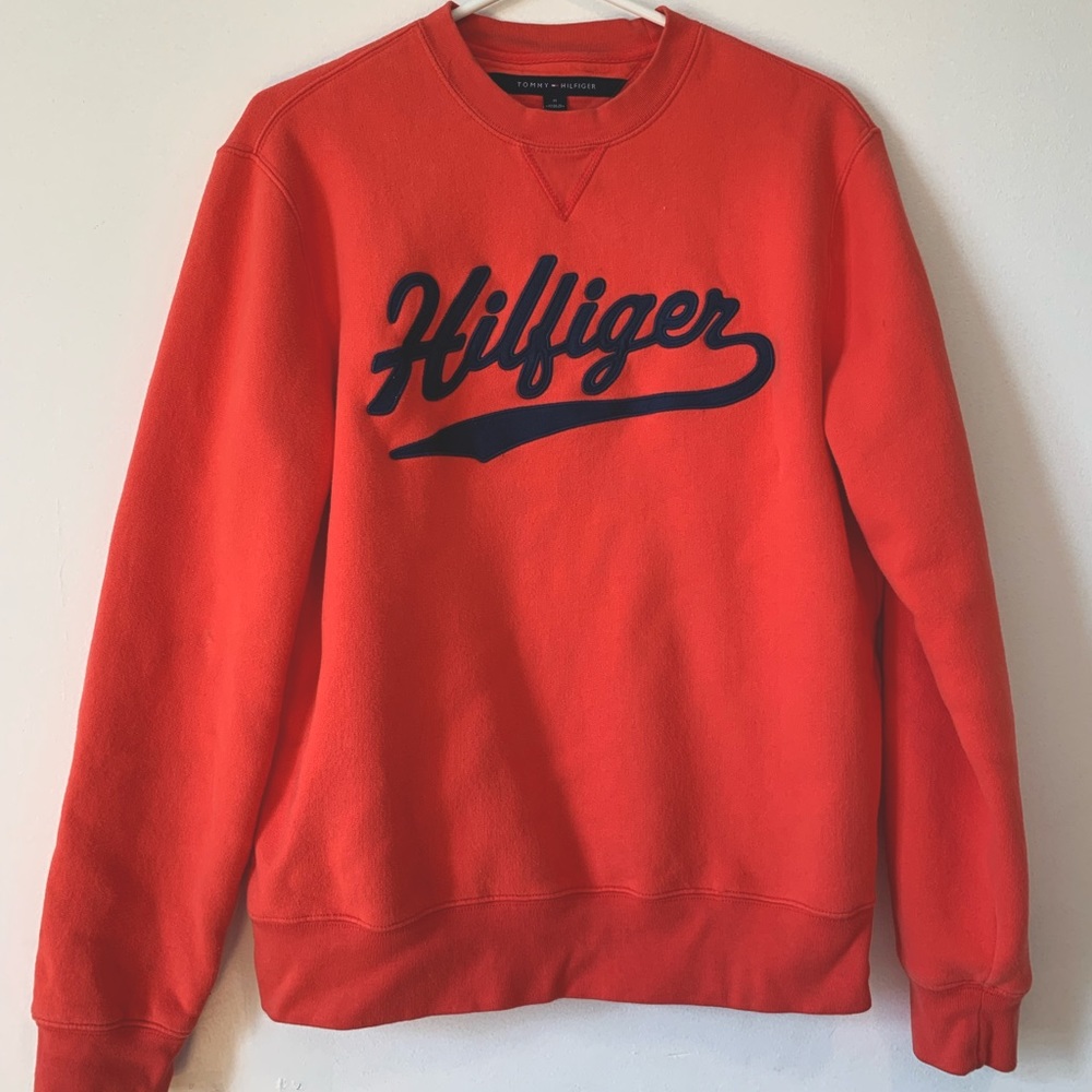 Tommy Hilfiger red vintage Sweatshirt